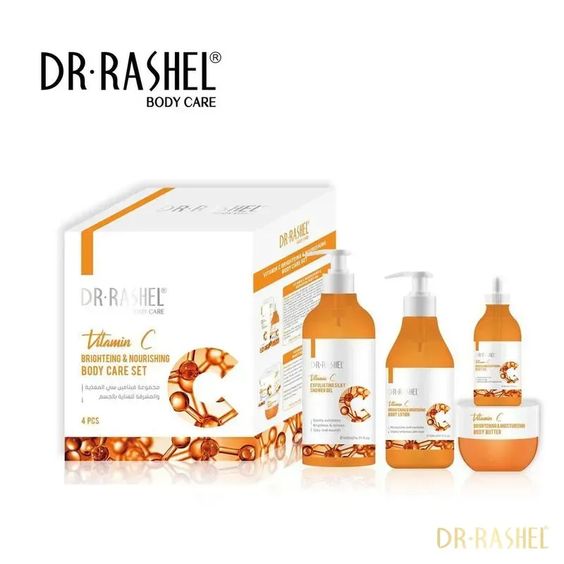 Dr Rashel Vitamin C Series Kit | 5-in-1 Complete Skincare Set for Radiant, Youthful Skin