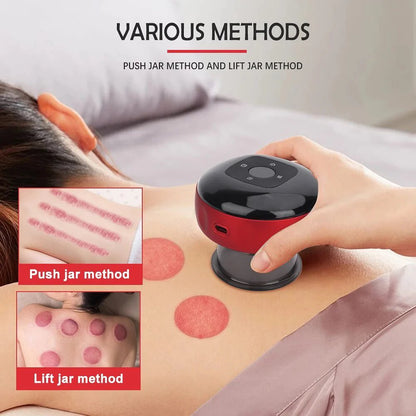 Smart Cupping Therapy Set 4-in-1 Rechargeable Electric Massager