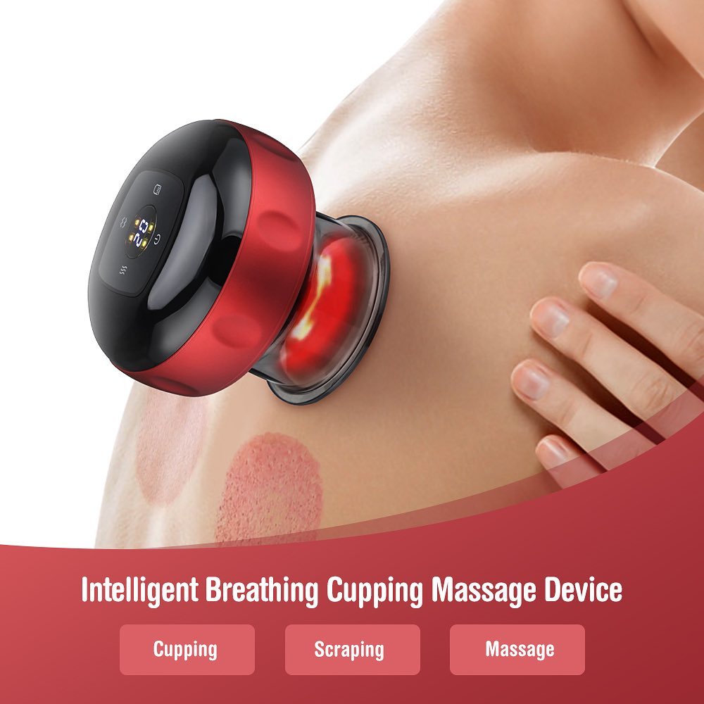 Smart Cupping Therapy Set 4-in-1 Rechargeable Electric Massager