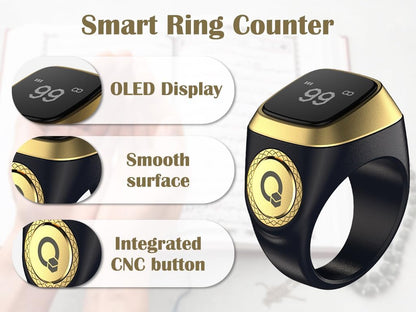 Anlising Tasbih Counter Smart Ring