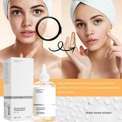 ORDINARY Glycolic Acid 7% Toning Solution Pimple Marks Lightening