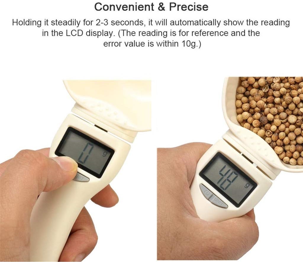 Food Measuring Spoon Scale