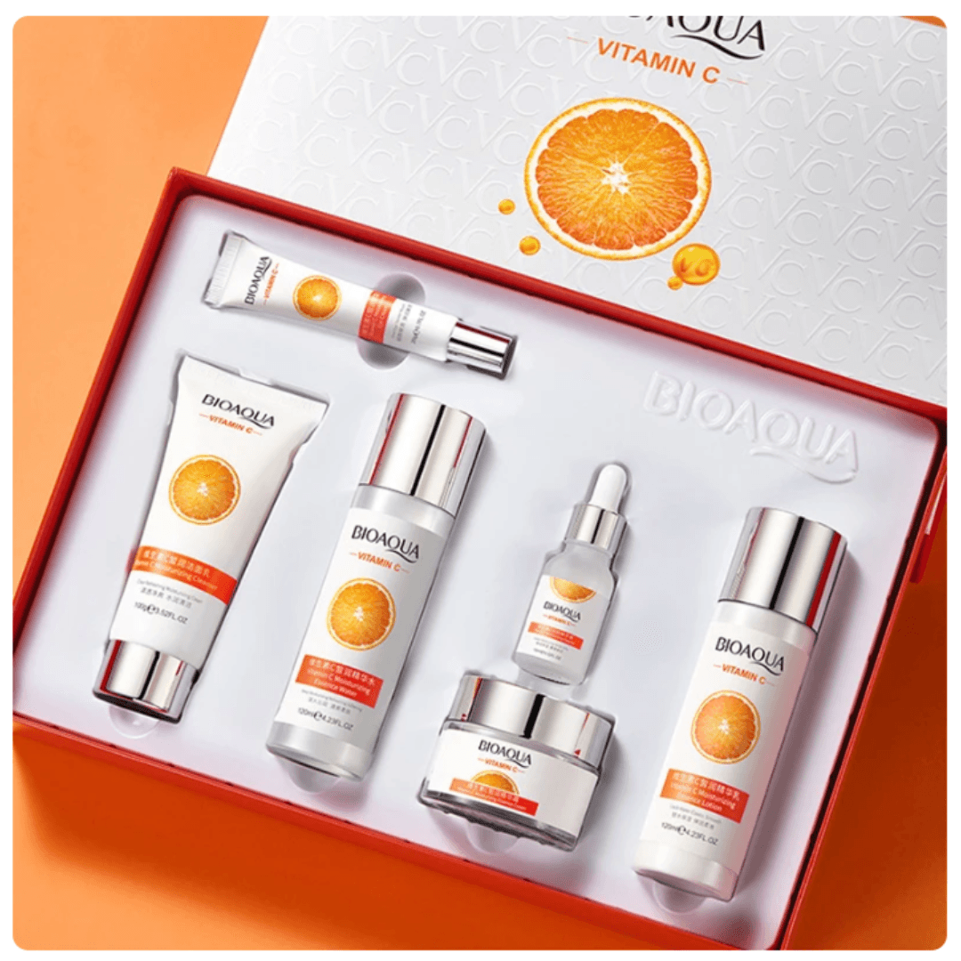 Bioaqua Vitamin C Facial Care Set - 6pcs