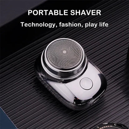 Mini Portable USB Rechargeable Electric Shaver ماكينة حلاقة كهربائية صغيرة محمولة قابلة للشحن عبر