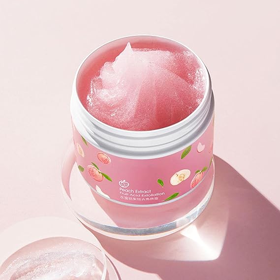 PEACH EXTRACT FRUIT ACID EXFOLIATING FACE GEL CREAM